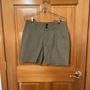 Prana Women’s Alana Short, size 4, khaki, 7”